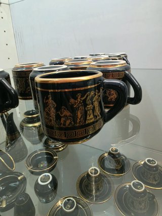 Set completo tazze brocche caso piattini DM