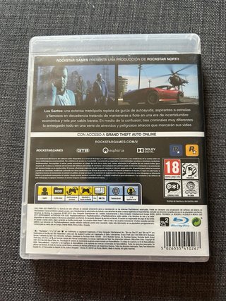 Grand Theft Auto V PS3