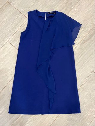 Vestido Zara Azul Talla XS nuevo