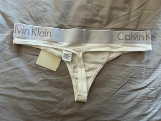 Tanga Calvin Klein Blanco