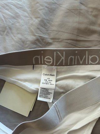 Tanga Calvin Klein Blanco