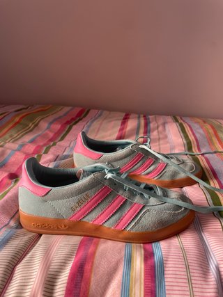 Adidas Gazelle Teal y Rosa