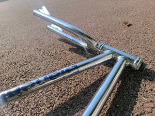 Cuadro Bianchi BMX Old School Cromado