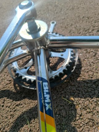 Cuadro Bianchi BMX Old School Cromado