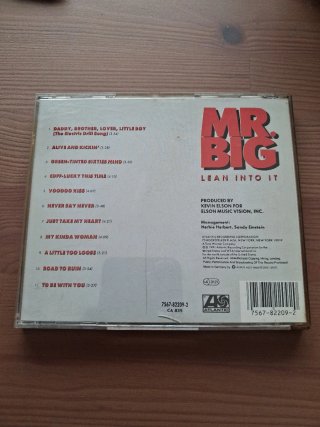 CD Mr. Big - Lean Into It