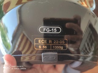 Casco Moto HJC Negro casi nuevo