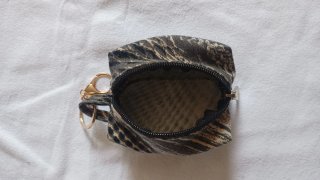Borsa tracolla beige e grigio