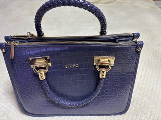 Bolso Liu Jo Piel Cocodrilo Violeta