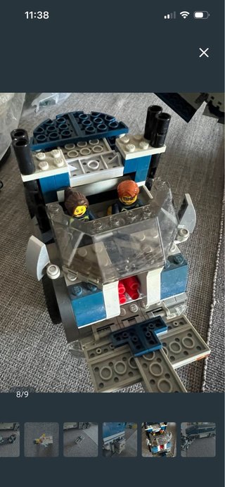 Lego Agents 8635 Camión y Figuras