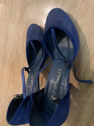 Zapatos Be Sweet Mujer Talla 40 Azul