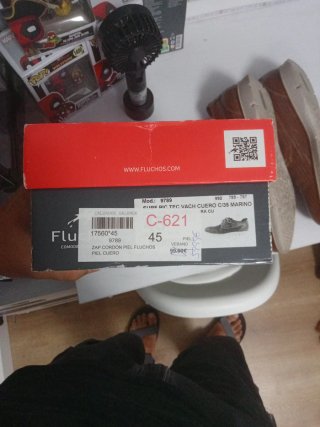 Zapatos Fluchos Marrones Hombre