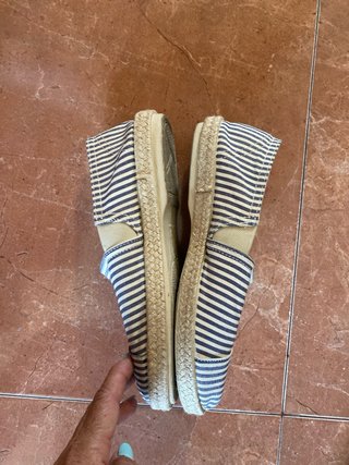 Zapatillas Levi's esparto rayas