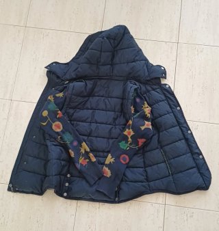 Chaqueta Desigual Talla 42 Azul