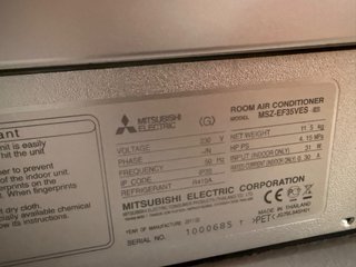 Split Mitsubishi Kirigamine Zen MSZ-EF35VES (3000