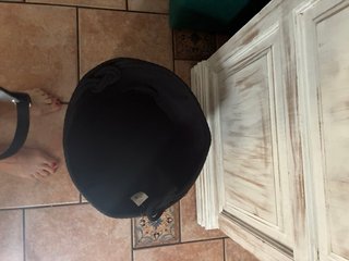 Cesto Ropa Negro y Mimbre