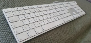 Teclado Apple Alámbrico Blanco