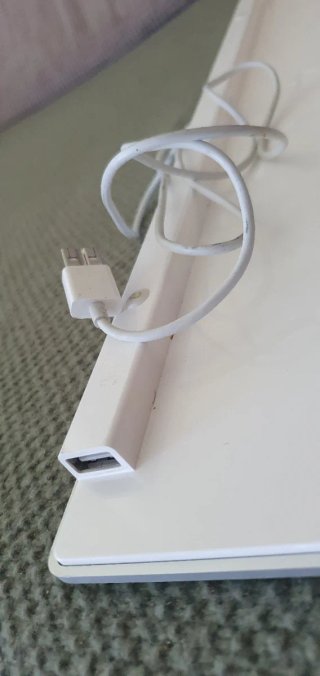 Teclado Apple Alámbrico Blanco