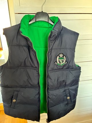 Chaleco reversible niño Talla 12 Como nuevo