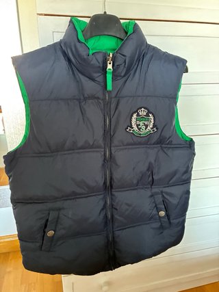 Chaleco reversible niño Talla 12 Como nuevo