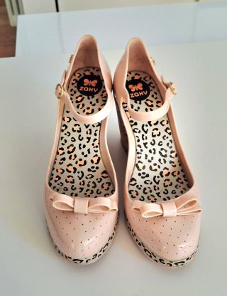 Scarpe Zaxy donna rosa con fiocco