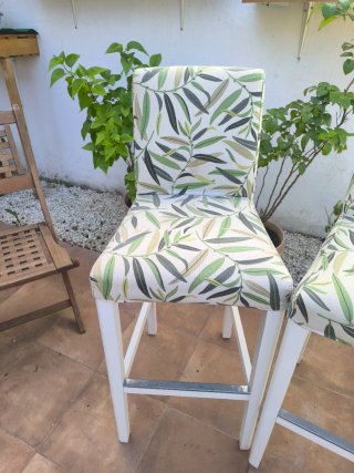 Taburetes Altos Ikea Diseño Hojas