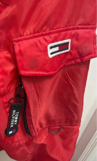 Chaqueta Tommy Hilfiger Roja Bomber