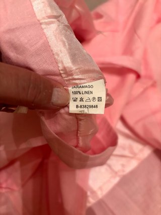 Falda midi tipo pareo Jaramago rosa