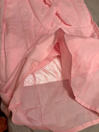 Falda midi tipo pareo Jaramago rosa