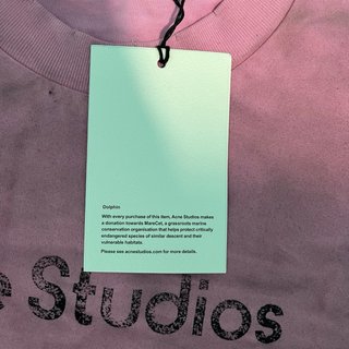 Camiseta Acne Studios Stockholm 1996 Rosa