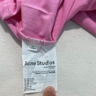 Camiseta Acne Studios Stockholm 1996 Rosa