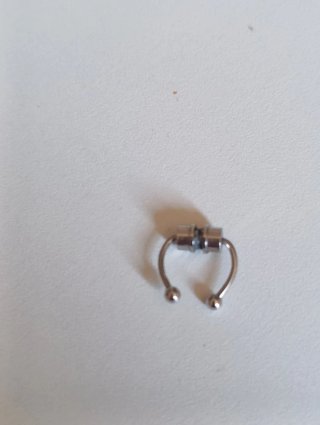 Piercing Falso Magnético Nariz 3 Piezas