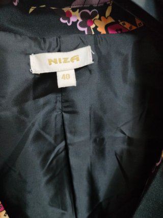 Blazer estampado paisley talla 40