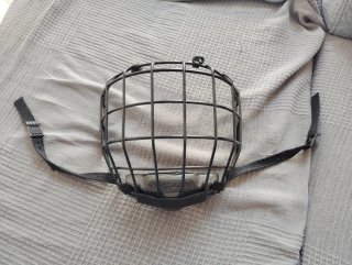 Rejilla protección casco hockey talla L
