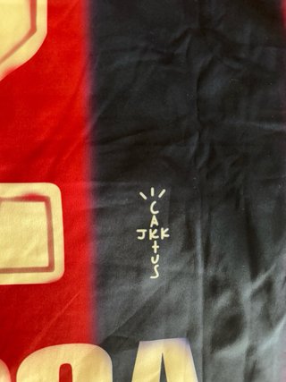 Camiseta Barcelona x Travis Scott Edição Especial
