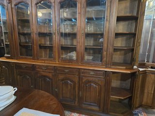 Móvel de sala/escritório em madeira