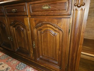 Móvel de sala/escritório em madeira