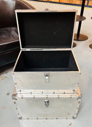 3 Cajas Cofre Aluminio