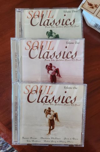 Soul Classics 3 CD's Colección