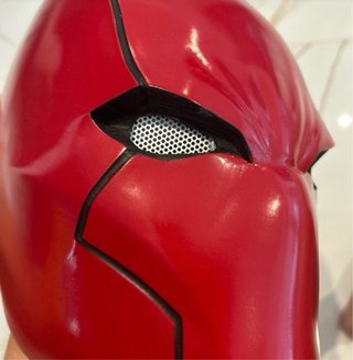 Casco Rojo Brillante robin hood