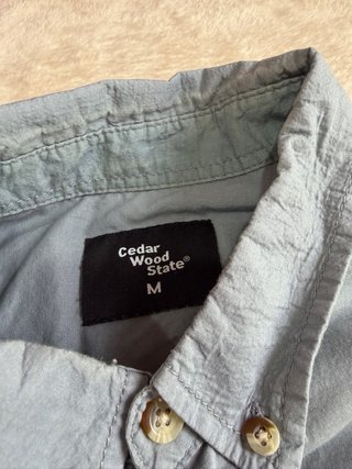 Camisa Oxford Cedar Wood State azul gris