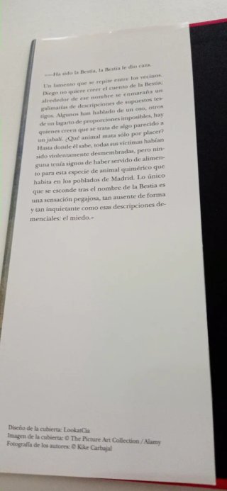 La bestia Madrid, 1834
