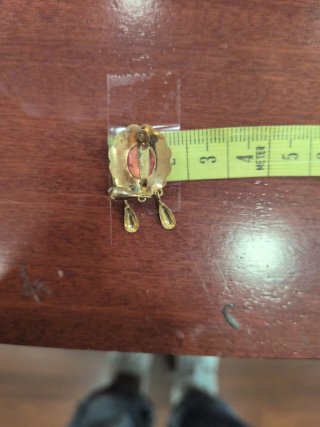 Pendientes Oro 18k Rosa de Francia panderetas