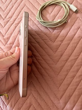 iPhone 13 Rosa/Plata con Cable