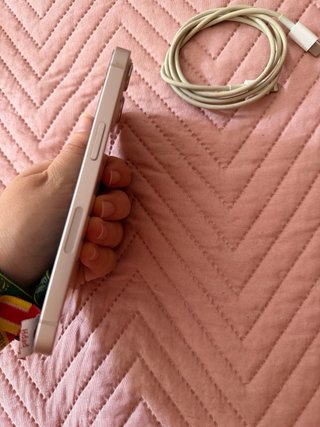 iPhone 13 Rosa/Plata con Cable