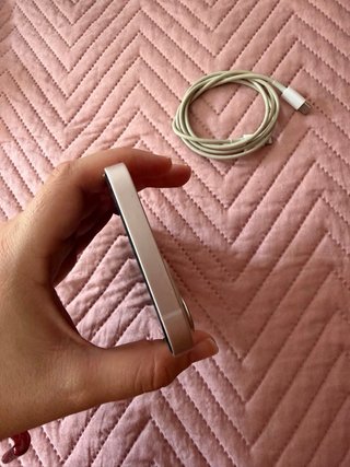 iPhone 13 Rosa/Plata con Cable