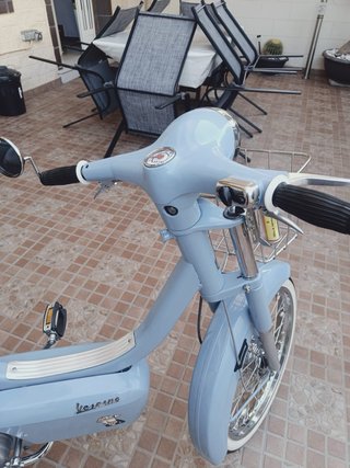 Vespino Mortadelo Azul años 70