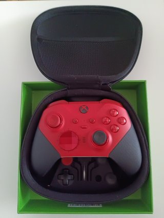 Mando Xbox Elite Series 2 Core Rojo + Estuche