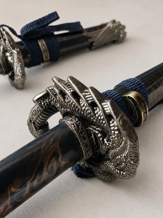 Coppia di Mini Katane Decorative Toledo