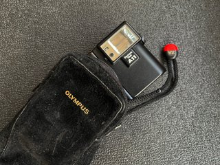 Olympus XA4 Macro + Flash A11 + Bolsa