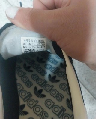 Zapatillas Adidas Azul y Blanco